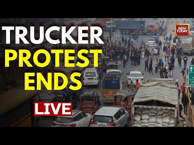 Truck Driver News Today LIVE | Truckers Call Off Strike After Meeting On Hit & Run Law | India T