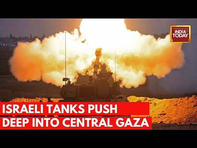 Israel Hamas War Live Update: Israeli Tanks Push Deeper Into Gaza Strip | Israel Palestine Live News