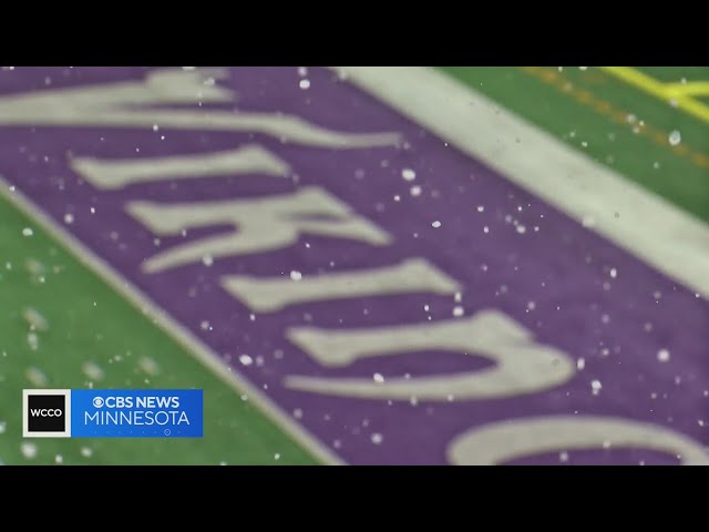 How do they make it snow inside U-S Bank Stadium? Good Question.