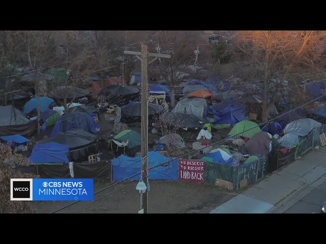 Nenookaasi encampment residents accuse Mpls. Mayor Frey of violating constitutional rights