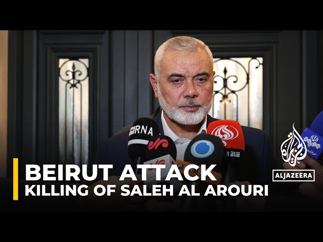 Al-arouri’s killing is ‘an act of terrorism’: Senior Hamas political official