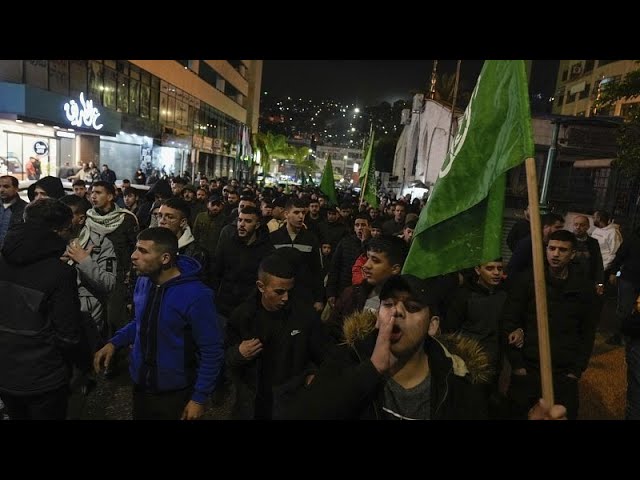 Protests in the West Bank over the killing of Hamas deputy political leader in Lebanon