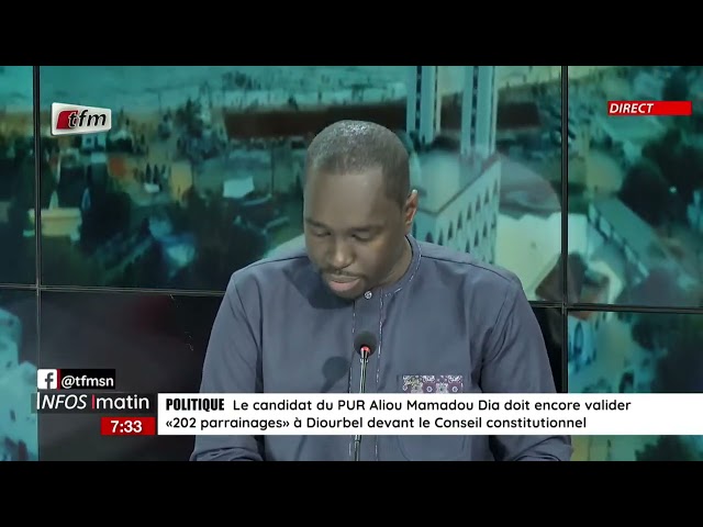 Actualités internationales en wolof avec Cheikh Tidiane Diaho - Infos matin du 03 Janvier 2024