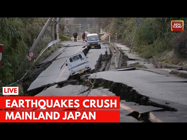 Japan Earthquake Live News: Massive Earthquake Jolts Japan | Tsunami Warning Issued | Japan News