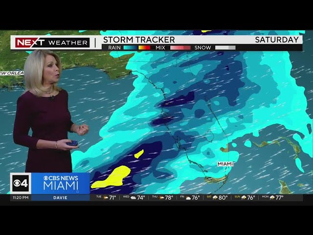 NEXT Weather forecast for Tuesday 1/2/24 11PM