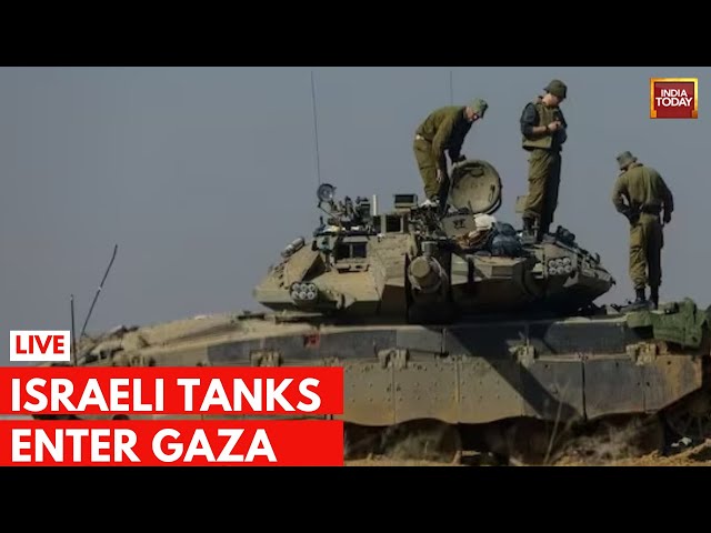 Israel Hamas War update LIVE: Israel Tank Entre Centre Gaza | Massive Attack In Gaza LIVE