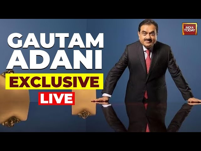 Gautam Adani Interview LIVE: Adani-Hindenburg Case Updates | Adani News Today | India Today LIVE