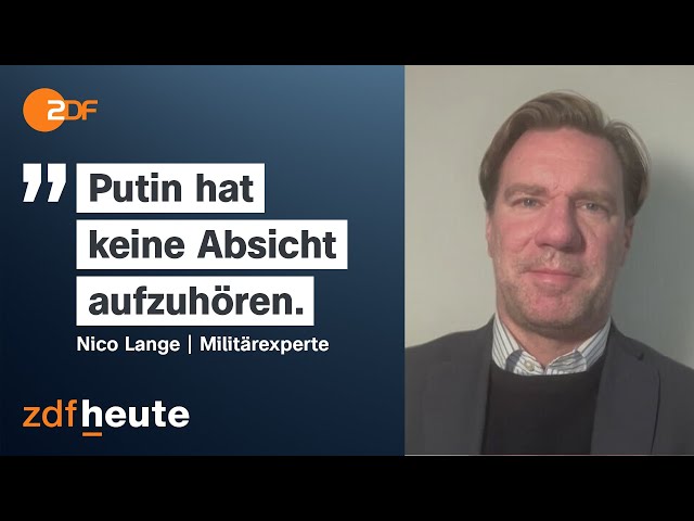 Nicht auf Einsicht Putins hoffen: Militärexperte zur Lage im Russland-Ukraine-Krieg  | ZDFheute live