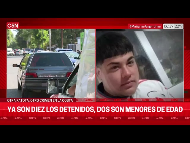 CRIMEN de TOMÁS TELLO: YA son 10 los DETENIDOS, 2 son MENORES de EDAD