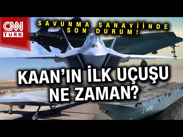 Beştepe'de Savunma Sanayii Toplantısı! KAAN'ın Son Durumu ve ANKA-3'ün İlk Uçuşu Masa