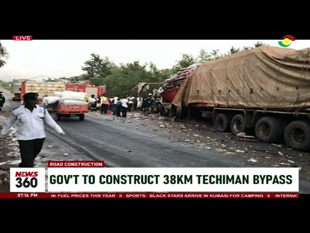 Road Construction: Government to construct 38KM Techiman Bypass