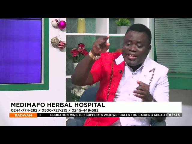 Medimafo Herbal Hospital  Clinic - Badwam Afisem on Adom TV (03-01-24)