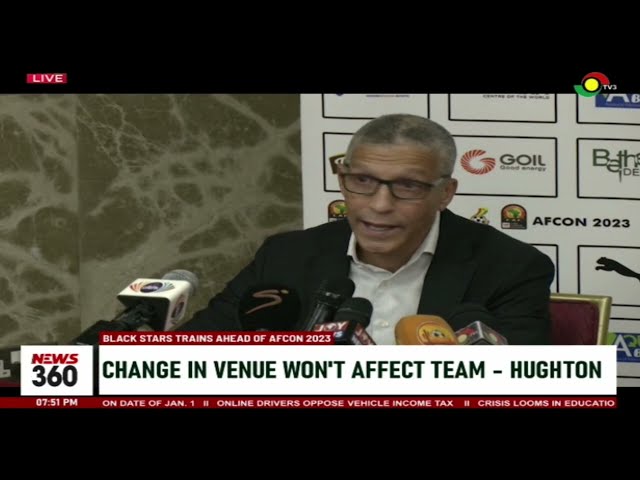 AFCON2023: Change in venue won't affect team - Hughton