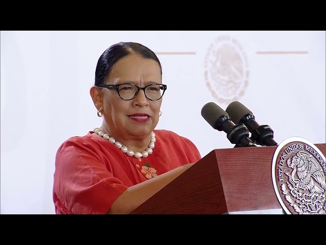 Migrantes secuestrados en Tamaulipas: Rosa Icela Rodríguez presentan informe | La Mañanera