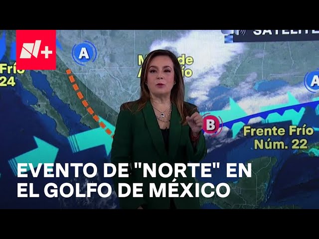 Frente frío 24 provocará lluvias en México - Las Noticias