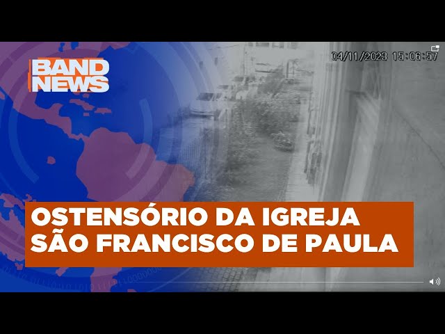 Imagens mostram que peça foi levada por outra pessoa |BandNews TV