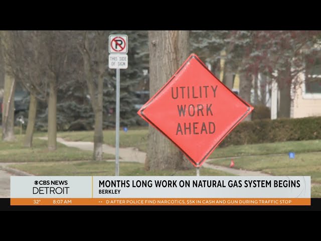 Work on natural gas system in Berkley begins