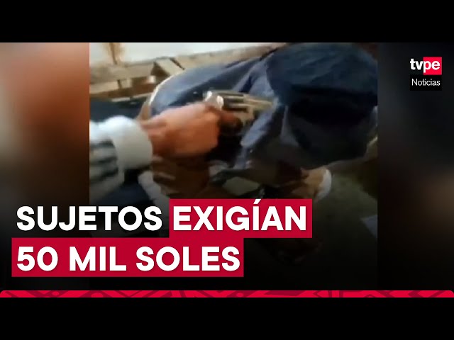 Piura: delincuentes liberan a empresario secuestrado el pasado sábado