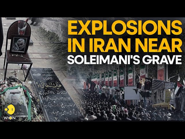 Iran blasts LIVE: Terror attack during ceremony near General Soleimani's grave | WION LIVE