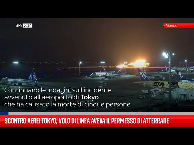 Incidente Tokyo, volo di linea aveva permesso di atterrare