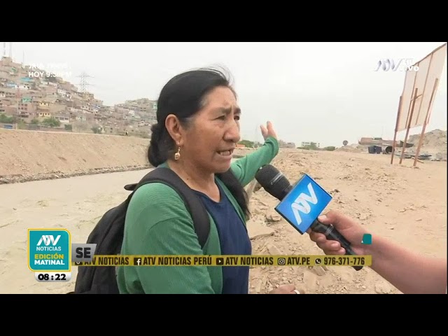 Puente Piedra: Ciudadanos arriesgan sus vidas al cruzar puente de tablas en pésimas condiciones