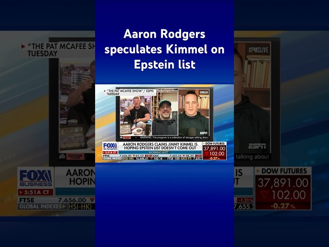 Jimmy Kimmel threatens to sue NFL star over Epstein list comment #shorts