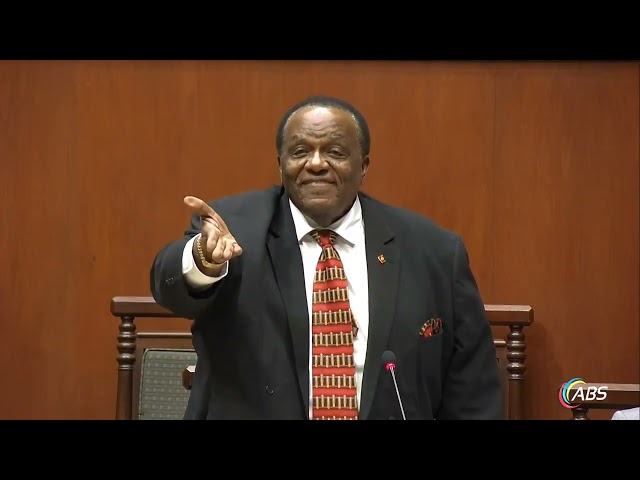 BUDGET DEBATE DAY 1 Dec 19th Hon  Steadroy Benjamin