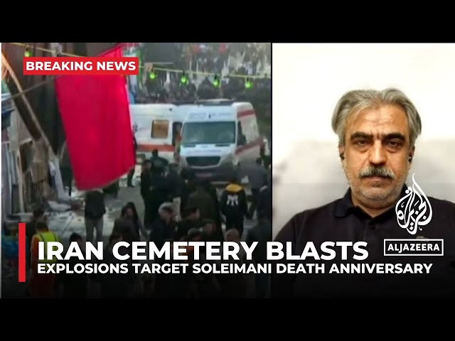 Iran: At least 81 killed in twin blasts near Soleimani’s tomb in Kerman