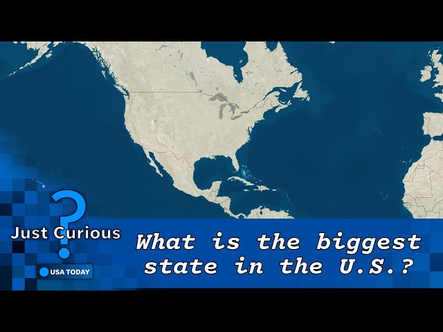 What is the largest state in the US? Here's how much land it spans. | JUST CURIOUS