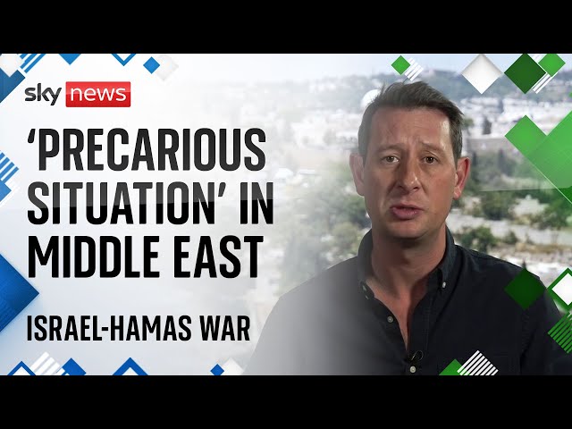 Analysis: 'Very precarious situation' after Hamas leader killed | Israel-Hamas war