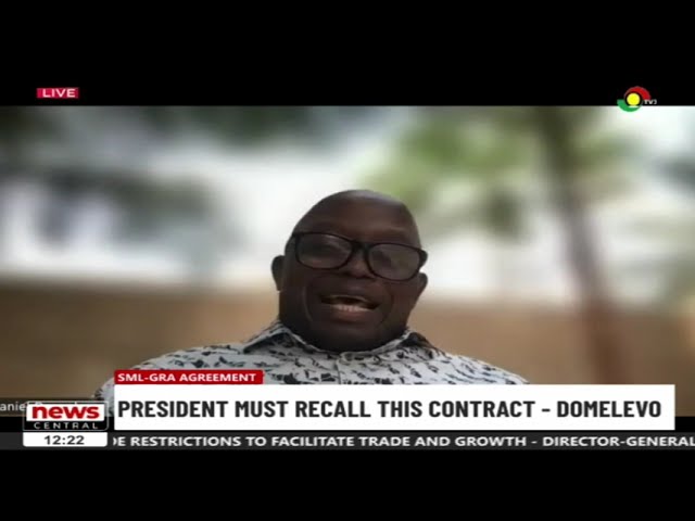 ⁣#NewsCentral: President Must Recall This Contract - Domelevo [03-01-2024]