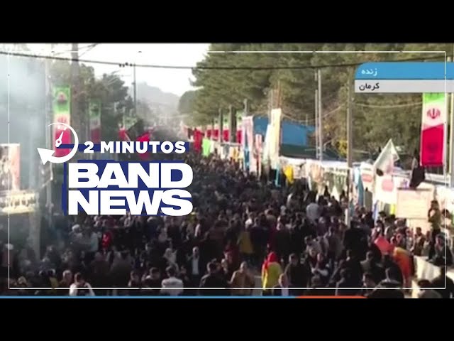 BandNews em 2 Minutos (03/01/23-Tarde) Explosões deixam mais de 100 mortos no Irã |BandNews TV