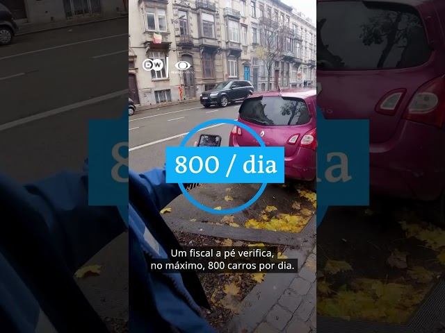 "Carro scanner" fotografa trânsito e aplica multas na Europa #shorts