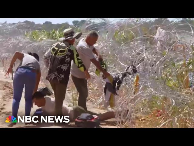 White House asks Supreme Court to allow razor wire at Texas border to be cut