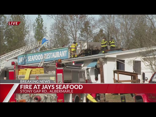 4-alarm fire at popular Stanly County restaurant under investigation