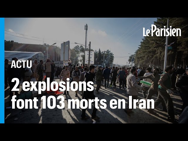 Iran : au moins 103 morts dans une double explosion lors d'une cérémonie à la mémoire d'un