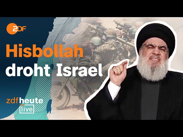 ⁣Hisbollah schwört Vergeltung: Droht Israel eine neue Front an der Grenze zu Libanon? | ZDFheute live