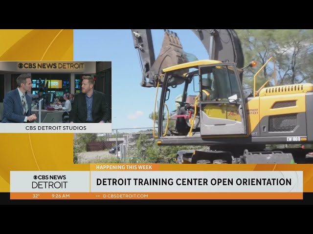 Detroit Training Center Open Orientation