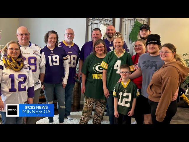 Packers fan, Vikings fan marry on day of border battle