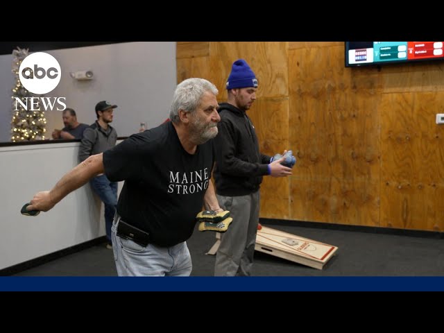 Maine’s Deaf community heals through cornhole after Lewiston shooting