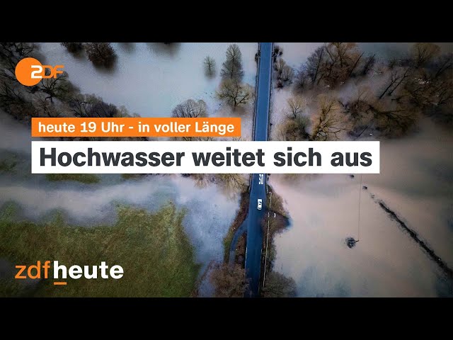 heute 19:00 Uhr vom 03.01.2024 Hochwasser, Anschlag in Iran, Proteste in Argentinien