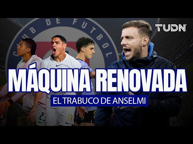  ¡La NUEVA COLUMNA de Cruz Azul! Anselmi llegó a RENOVAR a la máquina | TUDN