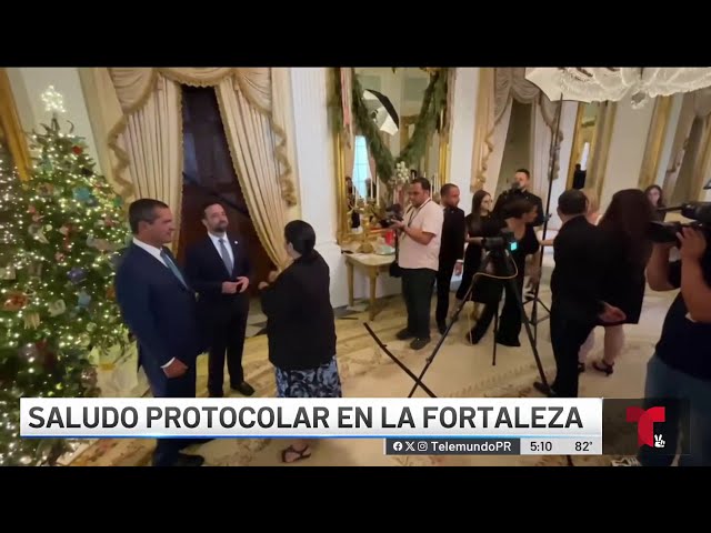 Retoman el saludo protocolar en La Fortaleza