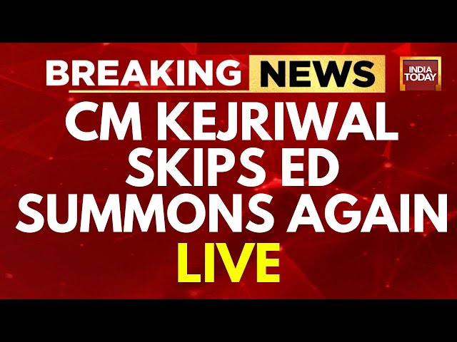 LIVE News: Delhi CM Arvind Kejriwal Skips Third ED Summon; AAP Alleges Conspiracy Calls It 'Ill