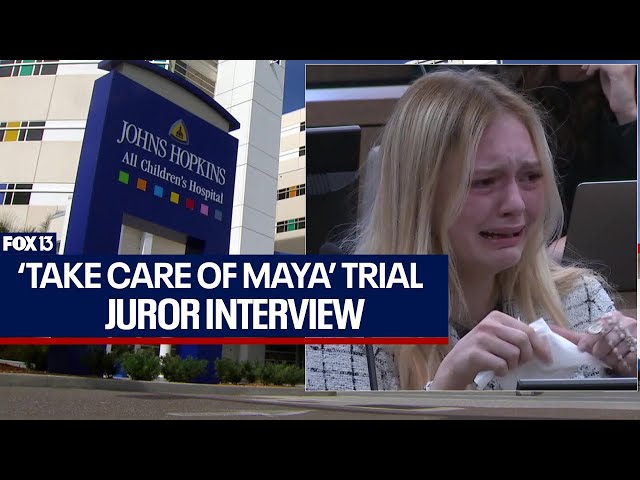 'Take Care of Maya' trial: Juror returns for questioning