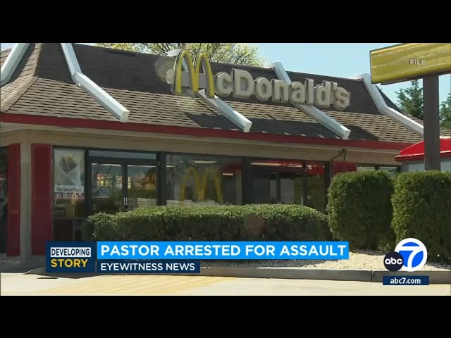 North Carolina pastor punches McDonald's worker who 'disrespected' his wife, police s
