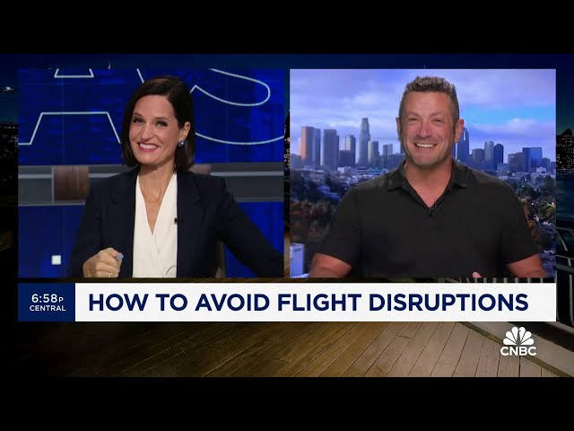 Travel expert Lee Abbamonte talks flight cancellations hitting decade-lows