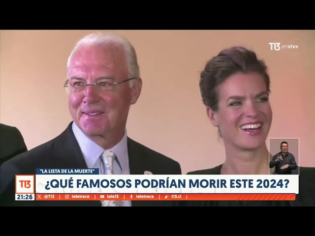 ¿Qué famosos podrían morir este 2024?