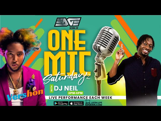 ✔️ONE MIC - Vershon And Cashflow Neil LIVE On Edge 105FM In Jamaica 2024