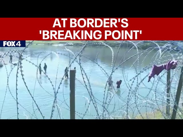 Republican lawmakers visit Texas border; say we're at a 'breaking point'